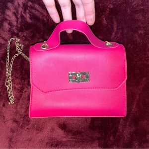 Neon Pink Purse